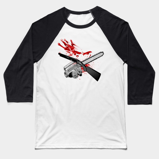 boom stick ii Baseball T-Shirt by Mr Eggs Favorites